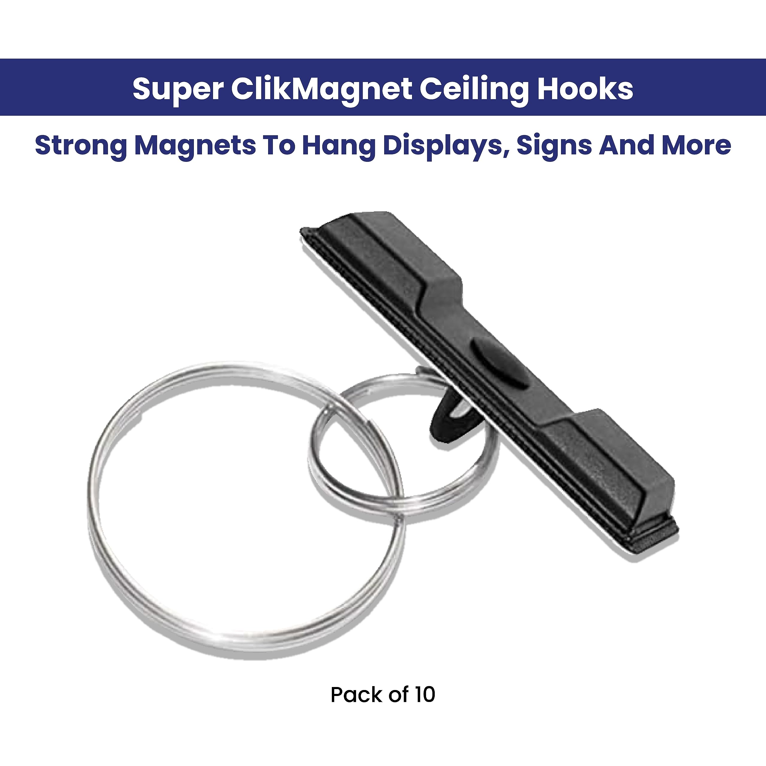 Amazon.com: Super ClikMagnet Ceiling Hooks - Strong Magnets To